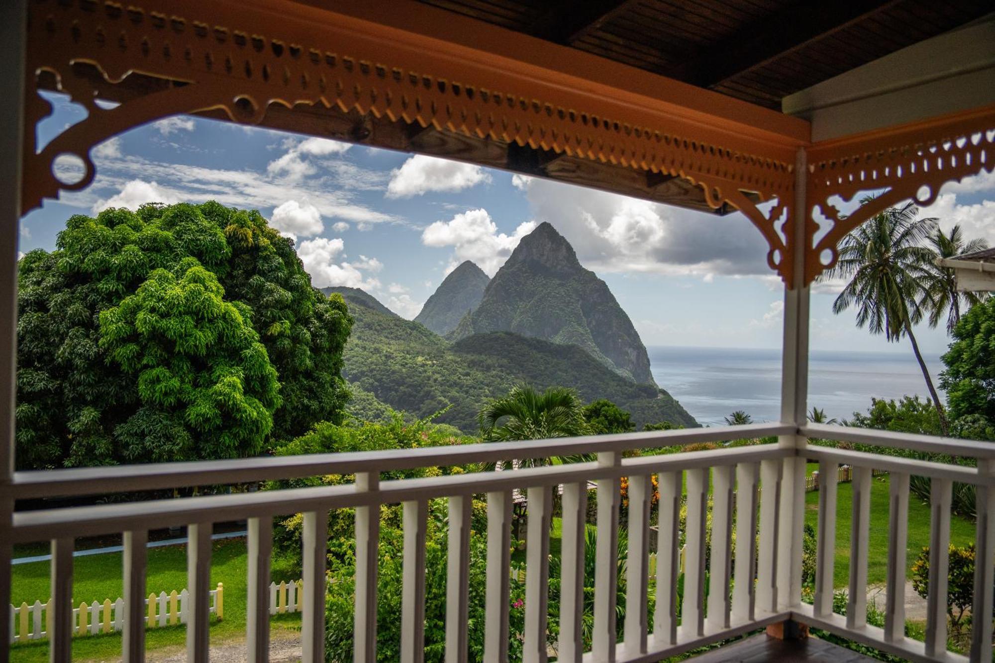 La Haut Resort Soufrière Exterior foto