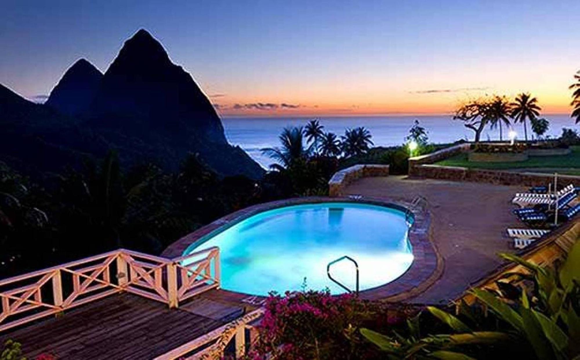 La Haut Resort Soufrière Exterior foto