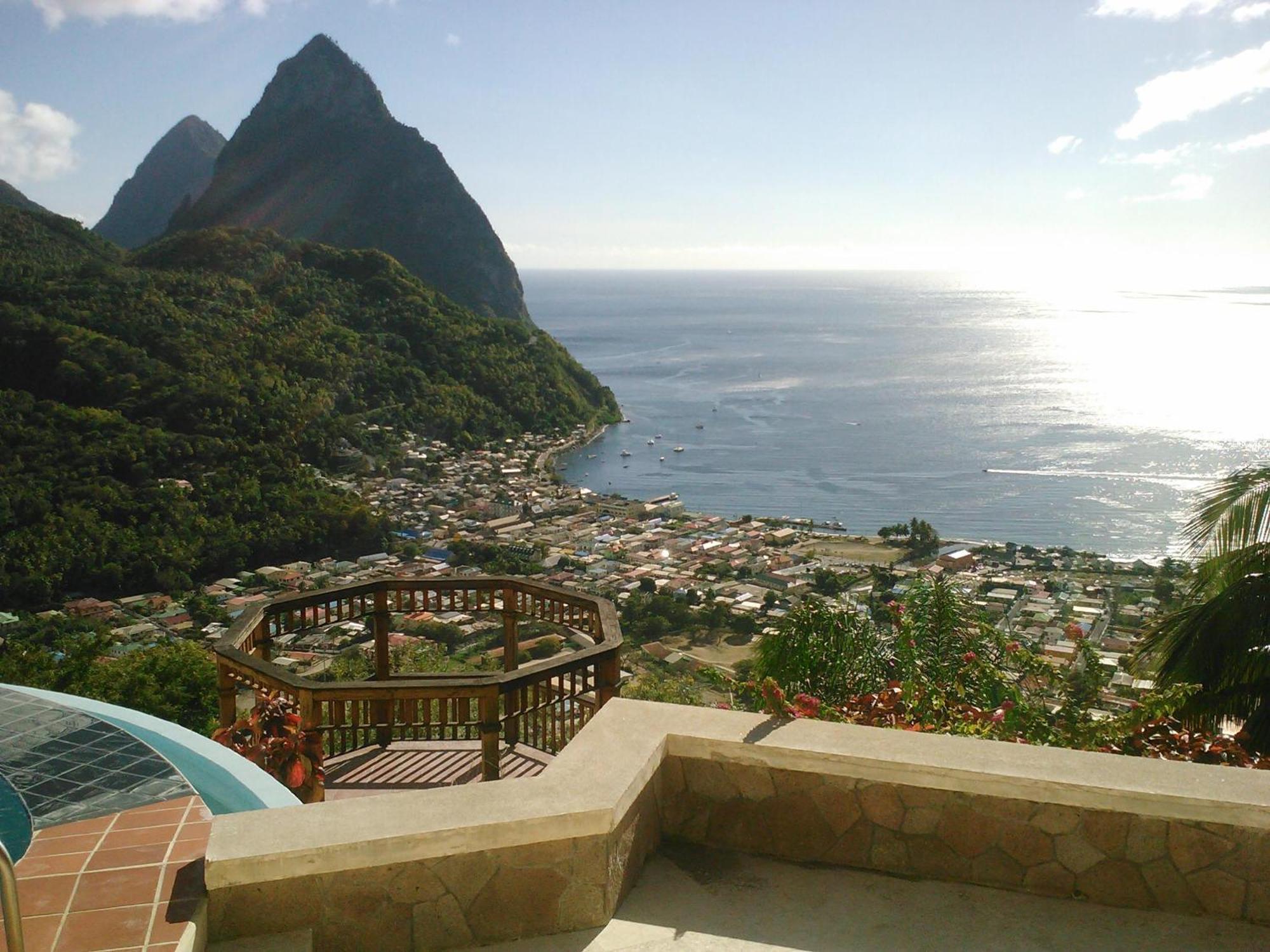 La Haut Resort Soufrière Exterior foto